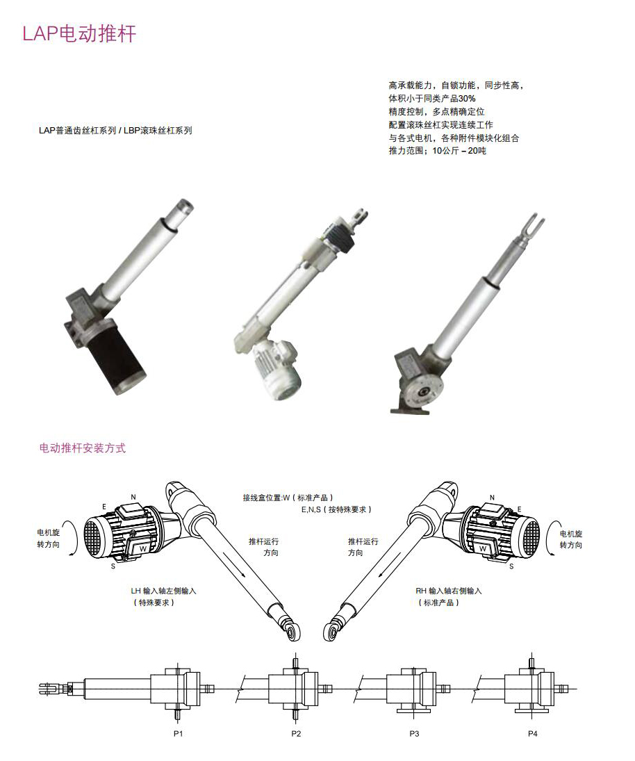 LAP電動推桿